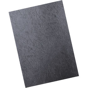 Обложка картон/кожа чёрная 230 г/м2  А4 (100 шт.)